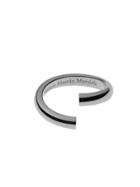 Maison Margiela Medium Alliance Split Ring 3.5mm - Size 6 1/2 - White Gold