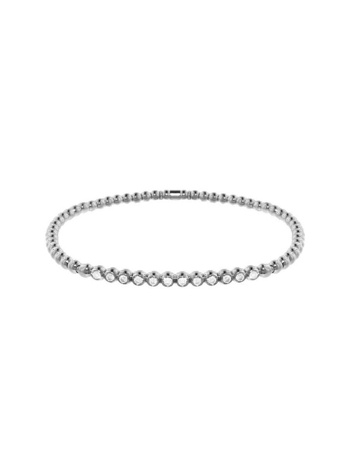Ylang 23 Beaded Diamond Bracelet - White Gold