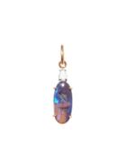 Irene Neuwirth Lightning Ridge Opal And Diamond Charm