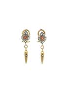 Cathy Waterman Egyptian Drop Earrings