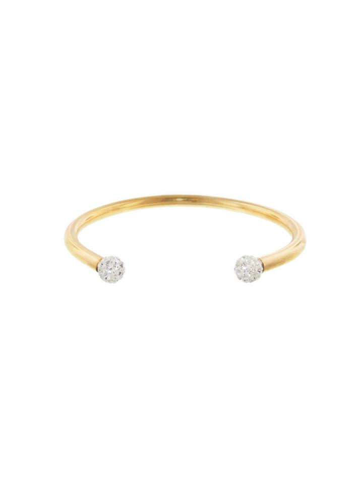 Ylang 23 White Zircon Sphere Cuff