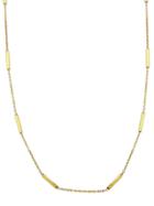 Jennifer Meyer Bar Necklace 18 - Yellow Gold