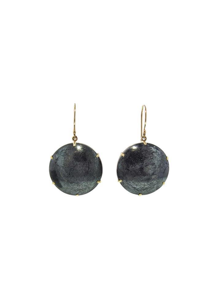 Jamie Joseph Smooth Hematite Earrings