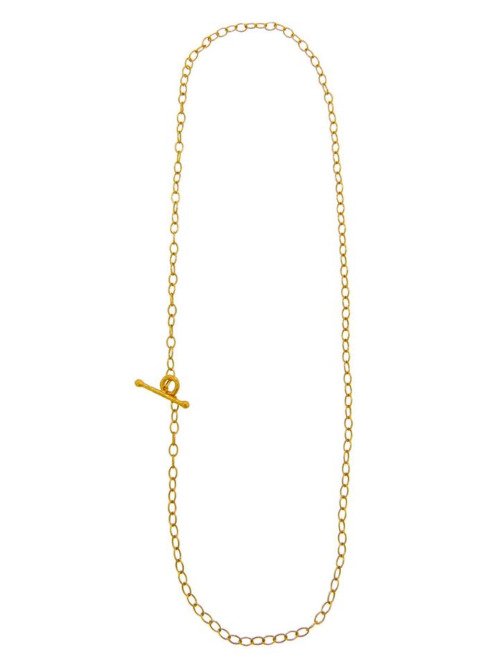Cathy Waterman Tiny Lacy Chain - 18 - 22 Karat Yellow Gold