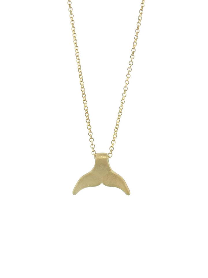 Ylang 23 Whale Tail Necklace - Yellow Gold
