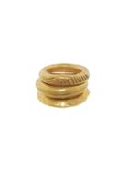 Mignot St. Barth Triple Gold Plated Rings