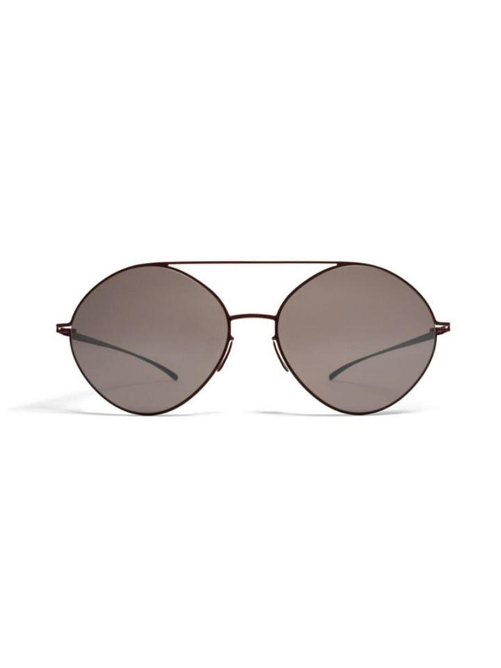 Ylang 23 Dark Purple Flash Mykita X Maison Margiela Sunglasses