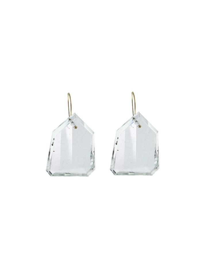 Bruml Crystal Organic Earrings