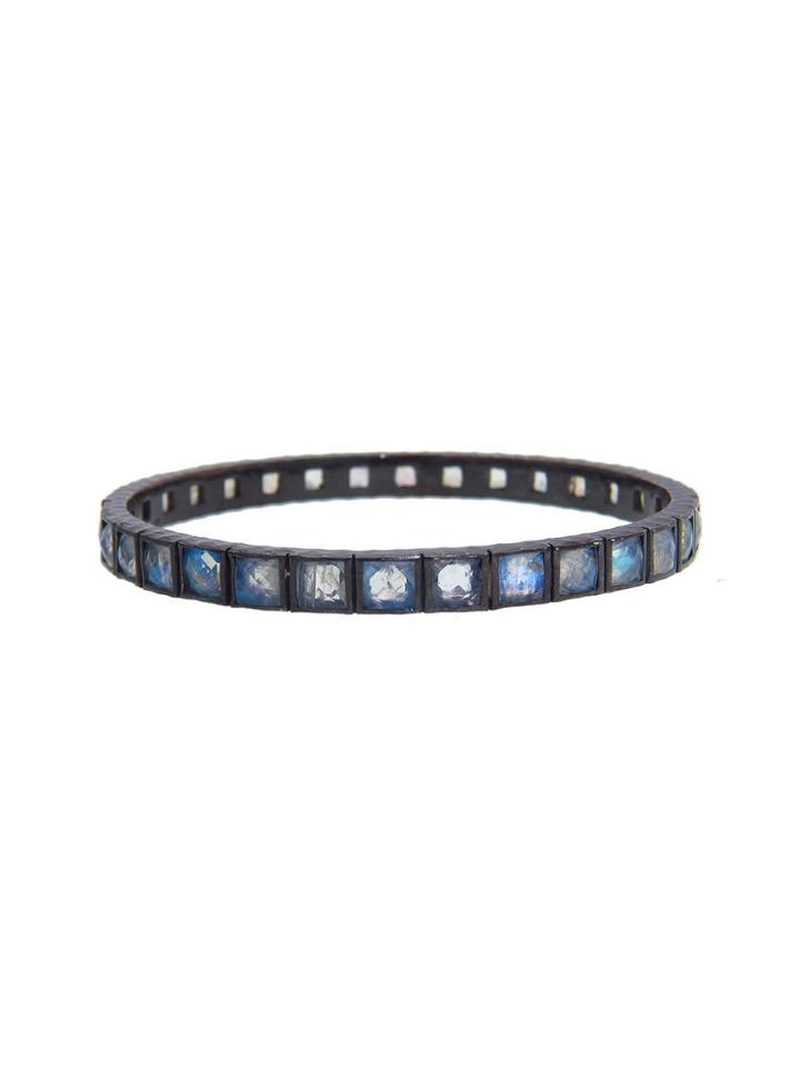 Nak Armstrong Rainbow Moonstone Mosaic Bangle
