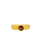 Gurhan Brown Sapphire Ring - 24 Karat Yellow Gold