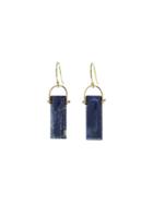 Ylang 23 Lapis Sycamore Earrings