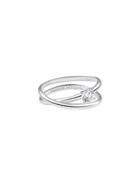 Maison Margiela Twisted Ring With Diamond Solitaire - 0.3 Carats