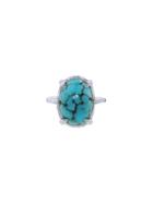Finn Persian Turquoise Cabochon Ring