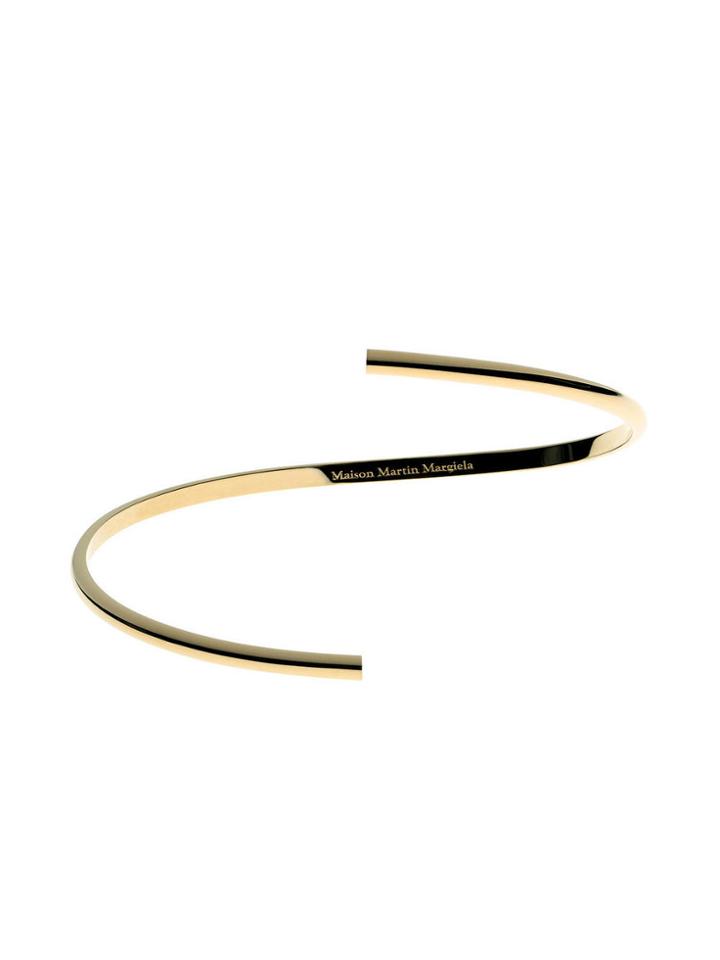 Maison Margiela Alliance Split Bracelet 2.5mm - Yellow Gold