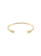 Ylang 23 Tori Open Cuff With Diamonds - Yellow Gold
