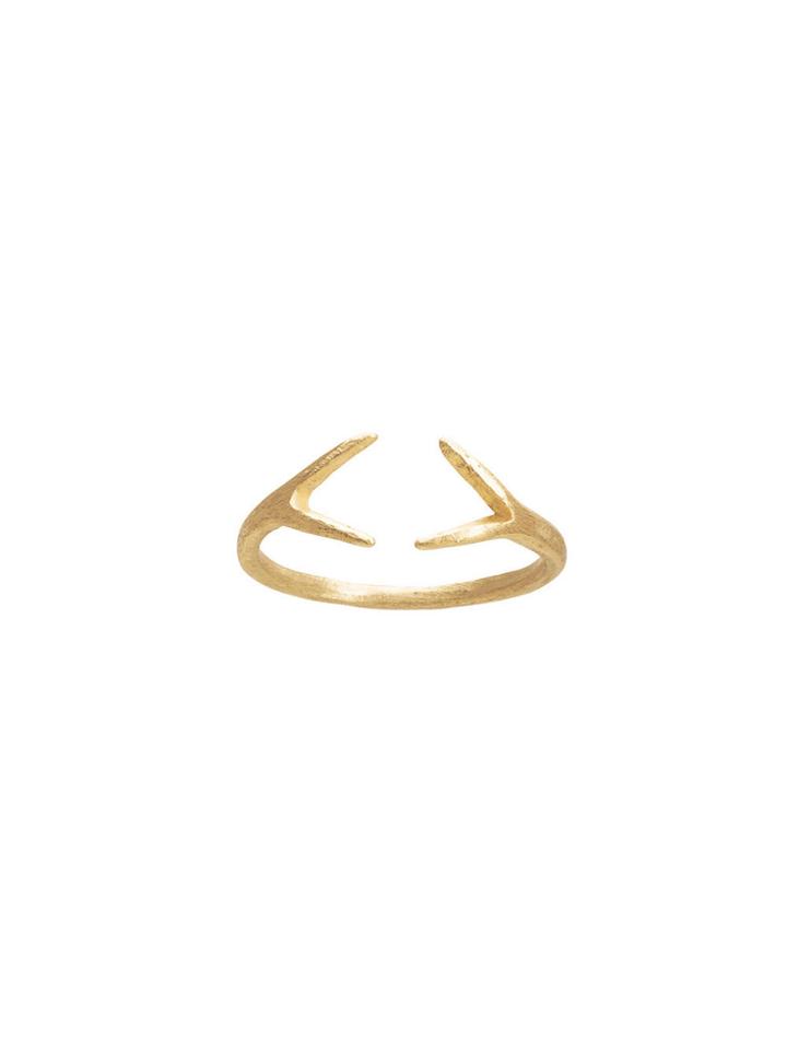 Wwake Open Diamond Ring - 10 Karat Gold
