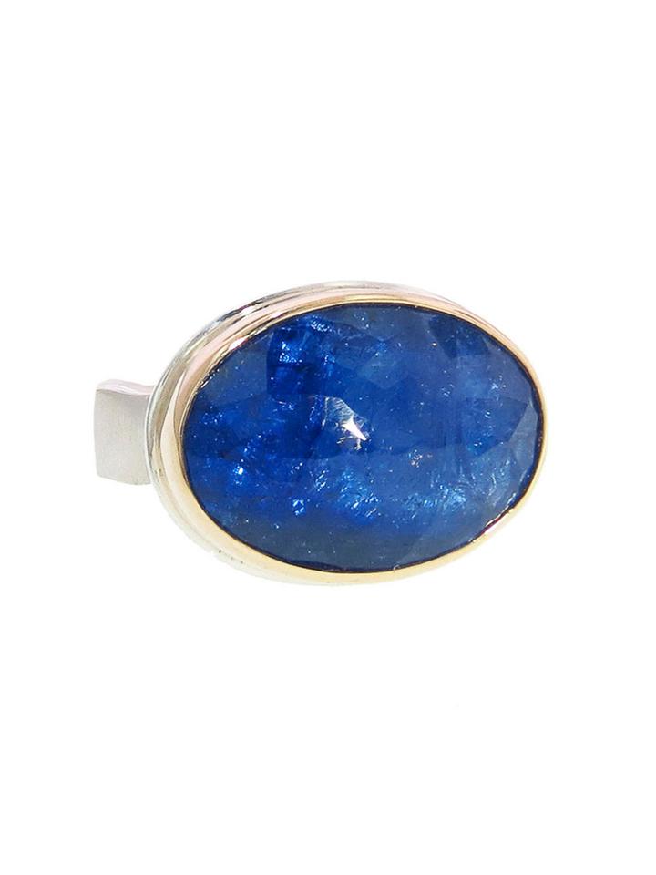 Jamie Joseph Inverted Oval Bold Tanzanite Ring
