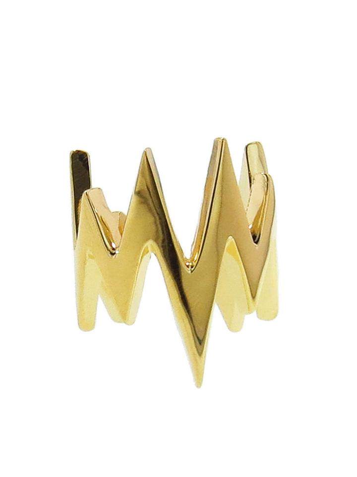 Jennifer Fisher Xl Pulse Designer Ring - Yellow Gold