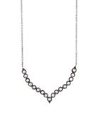 Cathy Waterman Diamond Shield Necklace