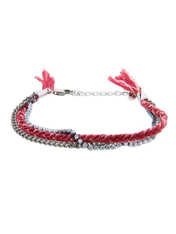 Shashi Pink Marlo 3 Strand Bracelet