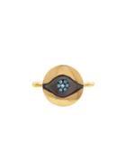 Ylang 23 Evil Eye Medallion Ring - Yellow Gold