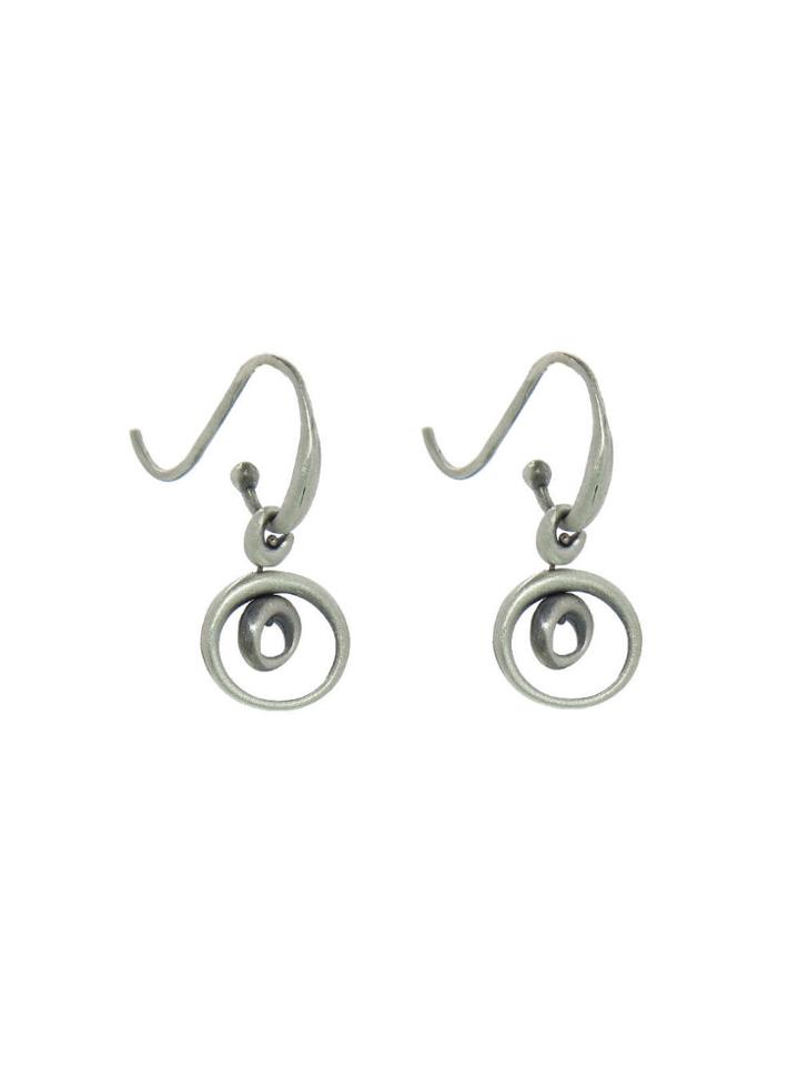 Ten Thousand Things Large Target Earrings In Sterling Silver