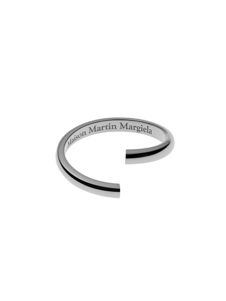 Maison Margiela Thin Alliance Split Ring 2.5mm - White Gold