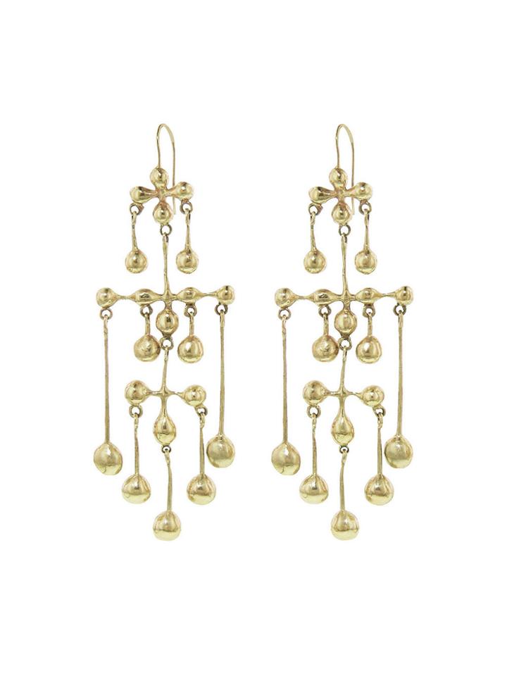 Ten Thousand Things Georgian Chandelier Drop Earrings - Gold