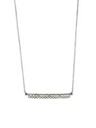 Yannis Sergakis Bezel Set Diamond Bar Charni?res Necklace