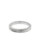 Cathy Waterman Triple Milgrain Ring - Platinum