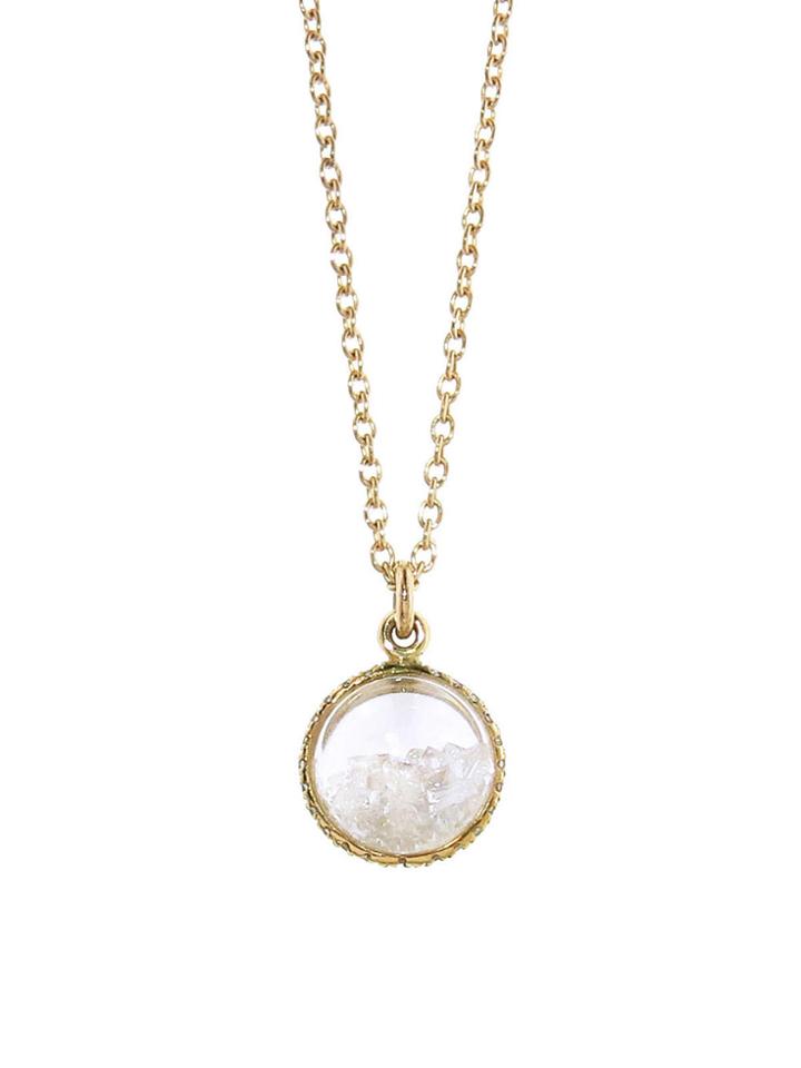Ylang 23 Sphere Pendant With Floating Diamonds