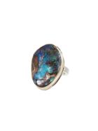 Jamie Joseph Irregular Oval Boulder Opal Ring