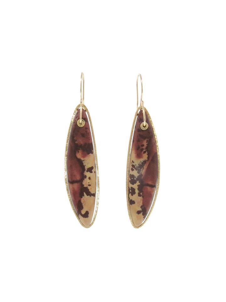Jamie Joseph New Mexican Apache Hills Rhyolite Earrings
