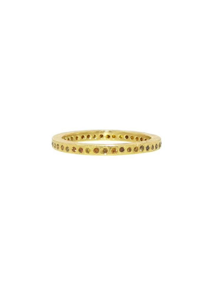 Todd Reed Thin Autumn Diamond Eternity Band Ring