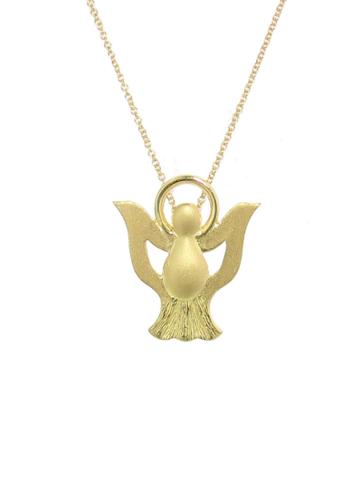 Gintare Angel Pendant - Yellow Gold