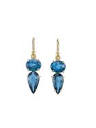 Irene Neuwirth Double Drop Aquamarine Earrings