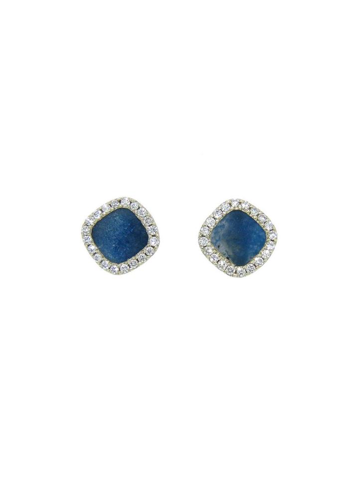Monique Péan Gilalite And White Diamond Studs