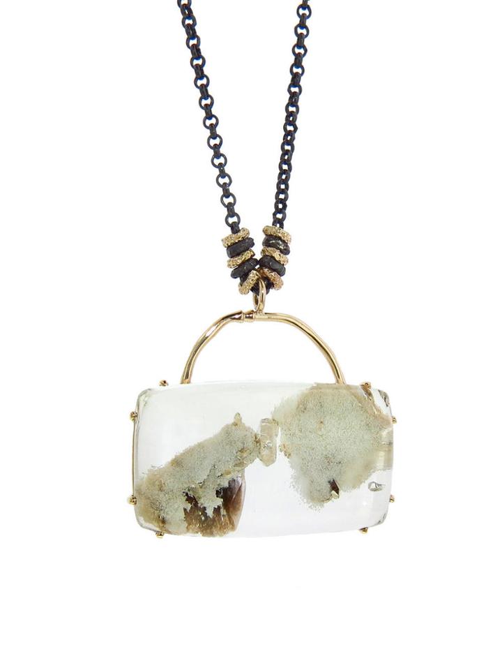 Jamie Joseph Large Lodalite Pendant Necklace