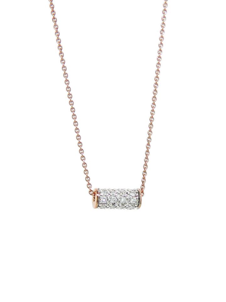 Ginette Ny Mini Straw Diamond Necklace