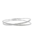 Maison Margiela Anamorphose Full-pav? Diamond Twisted Bracelet