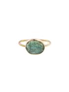 Ylang 23 Green Tourmaline Ring - Yellow Gold