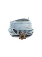 Catherine Michiels Violet Flower Charm - Bronze