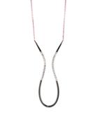 Yannis Sergakis Open Drop Pendant With White Diamonds