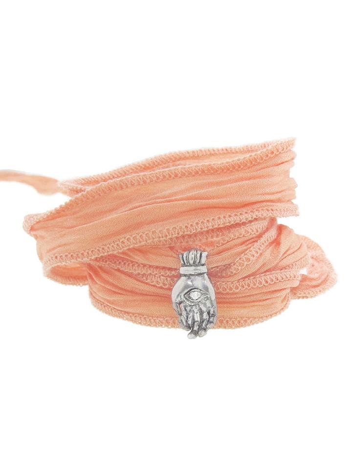 Catherine Michiels Large Mudra Pendant In Silver