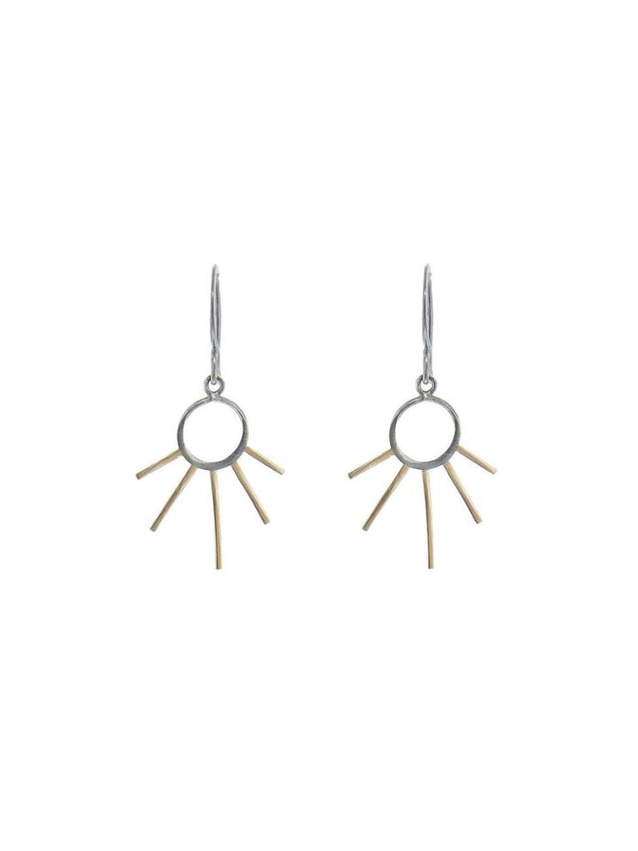 Melissa Joy Manning Five Ray Earrings