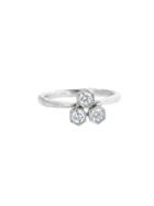 Cathy Waterman Triple Hexagonal Diamond Ring - Platinum