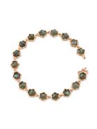 Irene Neuwirth Hexagonal Rose Cut Labradorite Stacking Bracelet - Rose Gold