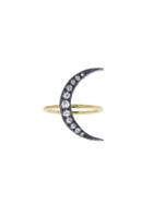 Andrea Fohrman Medium Rose Cut Moon Ring