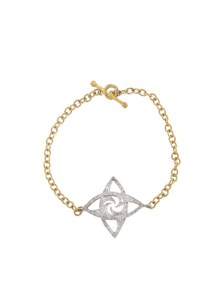 Cathy Waterman Diamond Friendship Bracelet