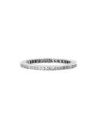 Sethi Couture Channel Set White Diamond Ring In White Gold